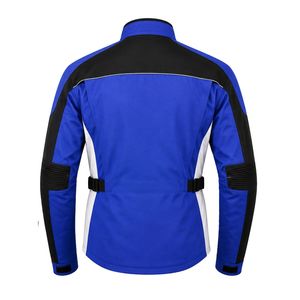 Chaqueta de Motocicleta Azul y Negra para Hombre, Chaqueta de Protección para Motociclistas, Ligera, Duradera, para Carreras, Deportes al Aire Libre - Product Image 2