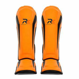 Espinilleras de entrenamiento MMA que brindan protección duradera, ajuste cómodo y movimiento flexible para actividades de gimnasio y deportivas - Product Image 1