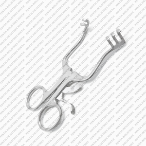 Rétracteur Weitlaner à pointes émoussées, instrument chirurgical auto-serrant, rétracteur tissulaire vétérinaire en acier inoxydable, fournisseur OEM - Product Image 4