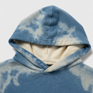 Sudadera con capucha para hombre, totalmente personalizada, con efecto desgastado por el sol, para uso casual, manga larga, corte holgado, nueva, elegante y a la moda. - Product Image 3