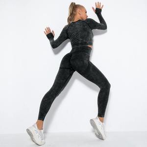 Ensemble de soutien-gorge de sport et leggings pour femmes, vêtements de sport OEM, ensemble de yoga, ensemble de vêtements de sport pour femmes, ensemble de fitness, vêtements de gym - Product Image 2