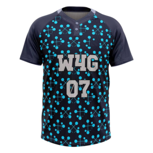 High Quality Baseball Jersey Sublimated Print Moisture Wicking 100% <b>Polyester</b> Short Sleeve Unisex Adult Autumn/Winter - Product Image 5