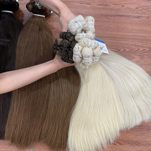 Nuevo Lanzamiento 2026: Cabello de Lujo con Textura Suave, Ombre Marrón Rubio, Tejido a Máquina, Cabello Virgen de un Solo Donante, Cutícula Alineada, Alto Volumen, Listo para Enviar - Product Image 5