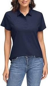 Polo de Alta Calidad Personalizado para Mujer, Corte Ajustado, 100% Algodón, Cuello en V, Buen Precio, con Decoración de Logotipo Impreso en Capas - Product Image 4