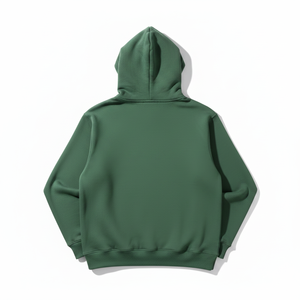 Sweat-shirt unisexe OEM 500GSM épais à imprimé en relief personnalisé, coupe oversize carrée, en molleton épais, épaules tombantes, vierge - Product Image 4