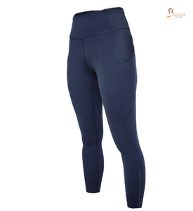 Leggings de yoga ajustables pour hommes avec taille élastique, tissu respirant en Spandex/Nylon/Coton, séchage rapide et résistant à l'eau, facile à laver - Product Image 2