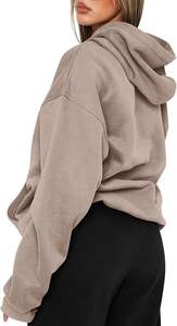 Sudadera Clásica de Forro Polar 100% Algodón para Mujer, Ideal para Actividades al Aire Libre en Otoño e Invierno - Product Image 5