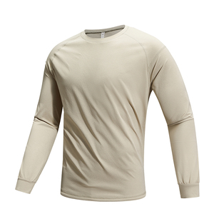 Camiseta de Compresión Deportiva Personalizada para Hombre, de Secado Rápido, Estilo Urbano, con Estampado Sólido, Estilo Casual, Impresión Serigráfica - Product Image 3