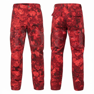 Whole Sale Cheap Price Camouflage <b>Cargo</b> Pants <b>Men</b> Outdoor Workwear Multi Pocket Casual Utility Comfortable Custom Design Pants - Product Image 3