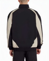 Vêtements de sport pour hommes personnalisés, écologiques, imperméables, à capuche, décontractés, en gros, avec cordon de serrage, en polyester/nylon, coupe-vent