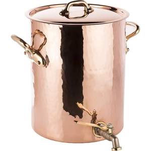 Dispensador de Agua de Cobre Martillado Artesanal para Hogar, Cocina, Oficina, Fiestas, Restaurantes, Beneficios Ayurvédicos para la Salud - Product Image 1