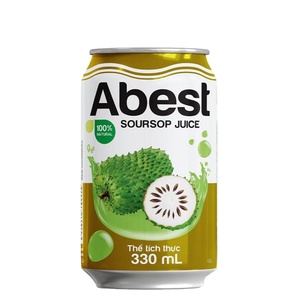 Vente en gros de boissons non alcoolisées vietnamiennes, boisson au jus de corossol en canettes de 330ml, jus de fruits et jus en conserve pour l'exportation - Product Image 6