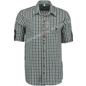 Disfraz de Oktoberfest de manga larga a cuadros verde+negro+blanco, disfraz bávaro para el Festival de la Cerveza Alemana, juegos de fiesta alemanes - Product Image 2