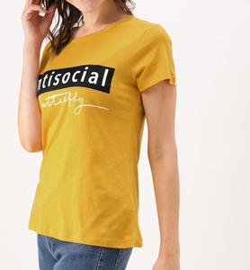 ผู้ผลิตเสื้อยืดคอกลมแขนสั้นลายผีเสื้อสุดเท่สำหรับผู้หญิง คุณภาพสูง แบบ OEM สไตล์ลำลองแนวสตรีทแวร์ - Product Image 1