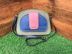 Bolsos de cuero reciclado para mujer de nuevo diseño, superventas, monedero multicolor, bolsos de hombro multiusos únicos con estilo para mujer - Product Image 5