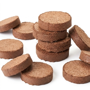 Fabricants et exportateurs indiens de disques de fibres de coco 100% naturelles, 8 mm, pour la germination - Product Image 1
