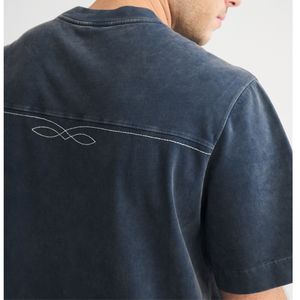 เสื้อยืดแขนสั้นทรงปกติสำหรับผู้ชาย ระบายอากาศได้ดี ผ้าคอตตอน 100% คุณภาพพรีเมียม สตรีทแวร์ สกรีนลายตามสั่ง ขายส่ง - Product Image 5