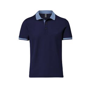 Polo uni uni pour hommes respirant goutte épaule anti-boulochage manches courtes marque personnalisée orientée vers l'exportation surdimensionné - Product Image 5