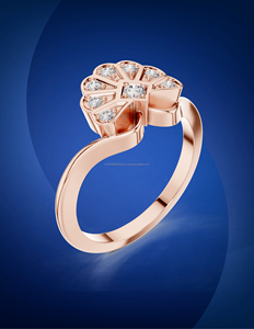 Eunoia 10K Ensemble de mariage Anneaux Or, Marque privée Acceptée Finition martelée Bague en or Fournisseur unisexe Usine de bijoux personnalisés - Product Image 1