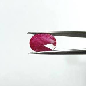 พลอยทับทิมธรรมชาติพม่ารูปไข่ 6.22 กะรัต RBHO-4 - Product Image 3