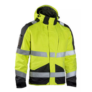 Veste de sécurité en coton de qualité supérieure, design personnalisé, certifiée Oeko-Tex, anti-allergie, avec fermeture éclair et poches pour outils, haute qualité - Product Image 5