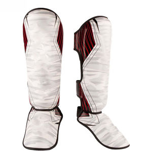 Nuevas Espinilleras Personalizadas de Muay Thai y Boxeo, Suaves, Transpirables, Protección Personalizada, Espinilleras para Entrenamiento de Kick Boxing - Product Image 1