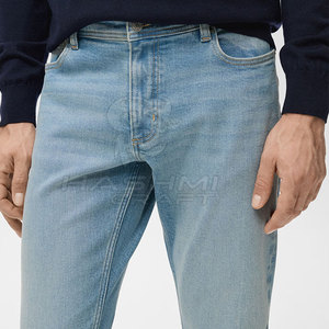 Pantalones Vaqueros Casuales para Hombre, Estilo Moderno y Duradero, Tejido Transpirable y Ligero, Cómodos para Largas Jornadas de Trabajo - Product Image 5