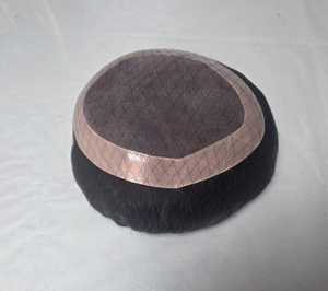 Postizo Redondo Negro con Borde Marrón, Superficie Texturizada, Estilo Envolvente - Product Image 6