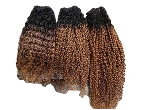 Extensiones de Cabello Remy Alineadas Directas de Fábrica, Cutícula Suave, Tejido Rubio 613, Cabello Humano Virgen Brasileño Indio Crudo, Ondas de Agua - Product Image 3