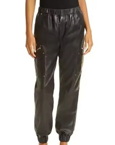 Pantalon en cuir pour homme, coupe slim, cuir véritable de haute qualité, pantalon en cuir de mouton, meilleur prix - Product Image 4