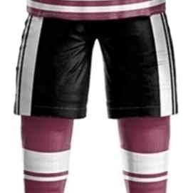 ชุดยูนิฟอร์มฮอกกี้น้ำแข็งสำหรับผู้ชาย แห้งเร็ว ระบายอากาศได้ดี ผลิตจากโพลีเอสเตอร์ 100% พิมพ์ลายดิจิทัล ปรับแต่งชื่อทีมได้ ผ้าตาข่ายเนื้อแน่น - Product Image 3