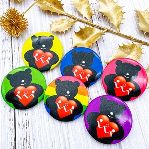 Usine d'insigne de bouton en métal bon marché, Marktex - Product Image 1