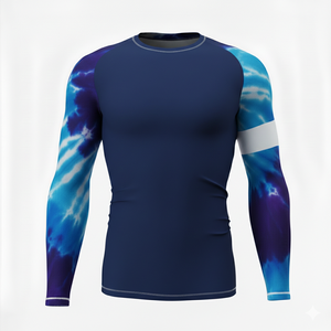Wholesale Customized Anti-UV Breathable Quick Dry Compression MMA Rash Guard Digital Printed Custom Design Custom Color Logo - Product Image 2