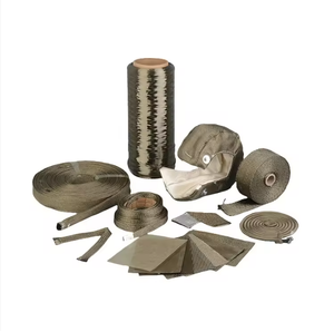 Cinta de titanio de fibra de vidrio de basalto para aislamiento térmico industrial. - Product Image 2