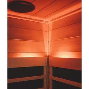 Cabina de Sauna Infrarroja para 2 Personas Tylo Tylsand T-820 con Frente de Vidrio, Bluetooth, Madera Premium, Sauna Interior Residencial - Product Image 3
