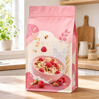 Sachet d'emballage alimentaire pour céréales, personnalisé et refermable, pour riz, céréales, graines de quinoa - Fournisseur en gros