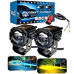 Venta al por mayor: Luz antiniebla LED mini importada de 80W DC 12V-24V universal para motocicleta, scooter y coche, luz de proyector blanca - Product Image 1