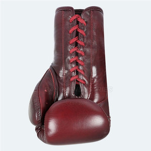 Guantes de Boxeo Profesionales de Alta Calidad, Nuevo Estilo, de Cuero, Duraderos, de Secado Rápido, Antideslizantes, que Absorben la Humedad, con Gancho - Product Image 3