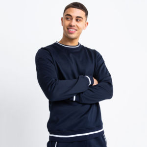 Nouvel ensemble de survêtement pour homme en molleton, sweat-shirt et pantalon de survêtement, 2 pièces, hiver, automne, ensemble de sport à manches longues, survêtement pour homme - Product Image 3