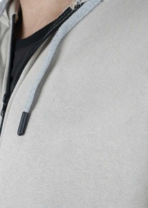 Chándal Deportivo Personalizable para Hombre, Color Gris Claro, Estilo Urbano, con Paneles Laterales, para Invierno - Product Image 4