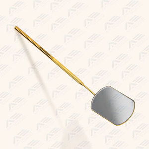 Miroir de poche pour cils, marque privée, soins de beauté, application de faux cils, logo personnalisé, acier inoxydable, éclairé, manuel - Product Image 4