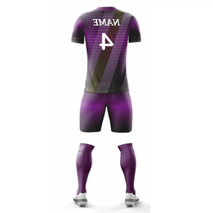 Ensembles de maillots de football pour enfants, uniforme d'été, tenue de sport toutes saisons, antibactérien, séchage rapide, multicolores, pour football et basketball - Product Image 3