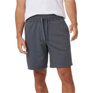Shorts en molleton de coton pour hommes, taille à cordon, vêtements décontractés, vêtements personnalisés - Product Image 2