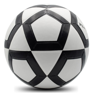 Ballon de football polyvalent longue durée pour usage quotidien, toucher confortable, en cuir PU thermocollé pour surfaces en gazon, en herbe et en asphalte - Product Image 1