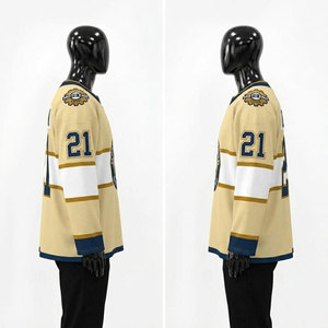 Maillots de hockey sur glace personnalisés du Pakistan avec manches courtes et design du drapeau - Uniforme de haute qualité - Product Image 6