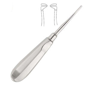 เครื่องมือถอนรากฟันแบบแมนนวล สแตนเลสสตีล ชนิดซ้าย Shuja Surgico - Product Image 4