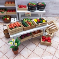Miniatuur Warme Poppenhuis 1:12 Accessoires Voor Supermarkten
