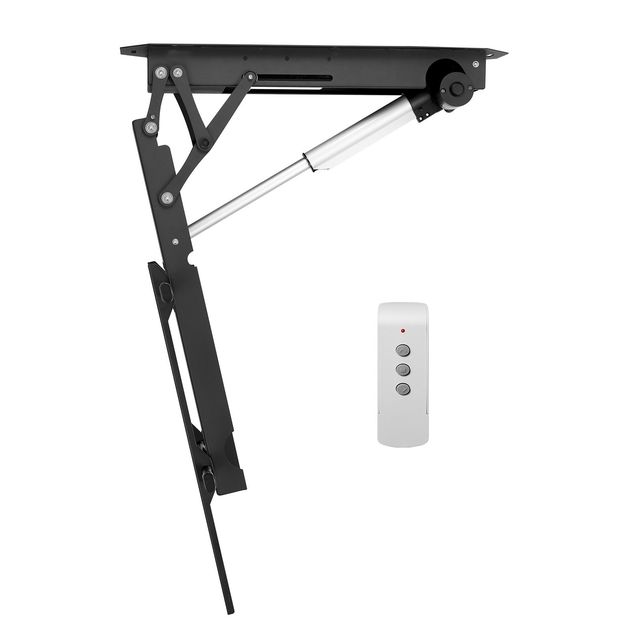 Electric Adjustable 32-70 Inch TV Wall Mount Motorized Ceiling TV Flip Mount TV Minimum Compatiblity Size 65 Inches