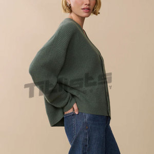 เสื้อคาร์ดิแกนถักน้ำหนักเบา สวมใส่สบาย ดีไซน์คลาสสิก ให้ความอบอุ่นและดีไซน์ทันสมัย - Product Image 3