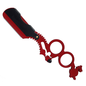 Wholesale Gradient Finish Straight Shaving <b>Razor</b> Stainless Steel Leaf Handle Barber <b>Razor</b> OEM Private Label - Product Image 1
